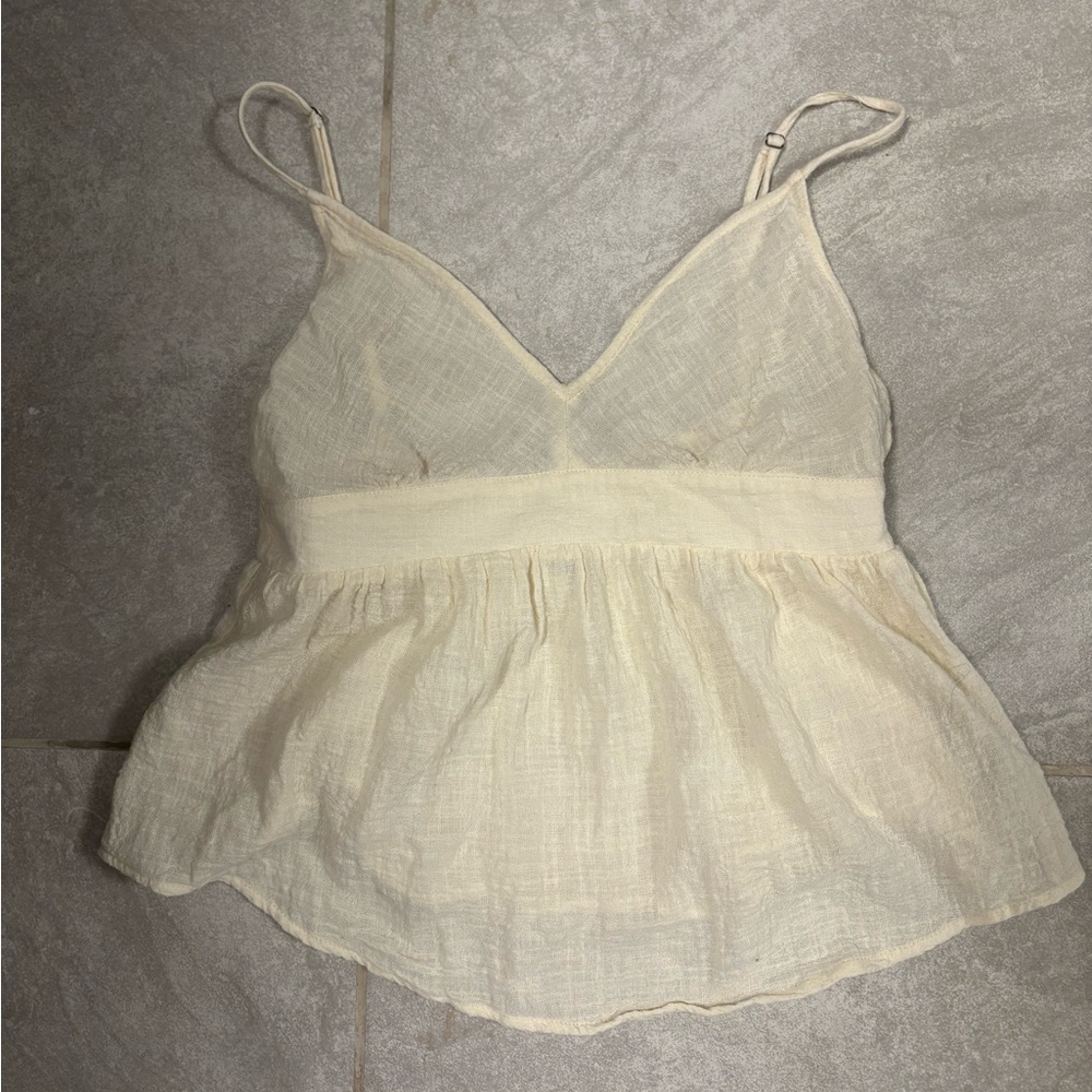 Sisstrevolution cream top size medium
